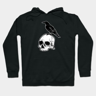 Raven and Skull Hoodie